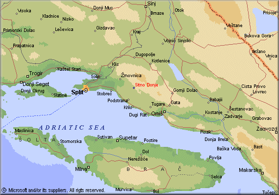 Encarta - map