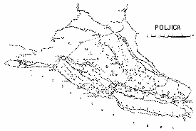 The map of Poljica